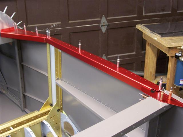 Fieiry Red Anodized Side Rail!